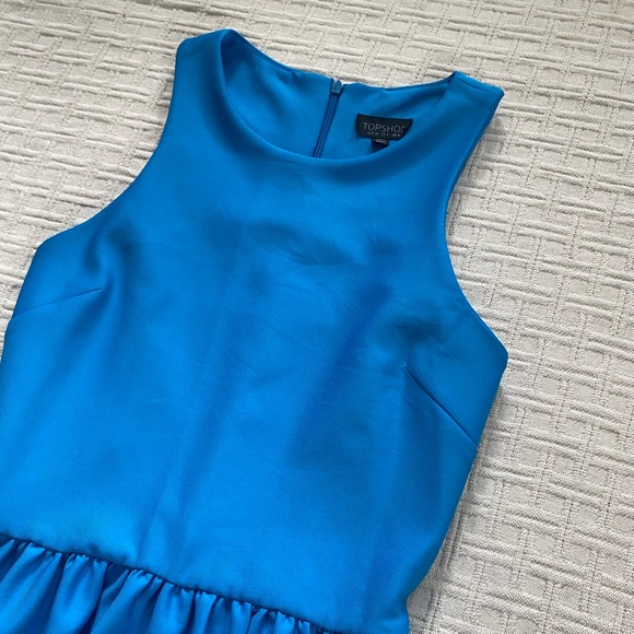 Topshop blue minidress. - Picture 5 of 7